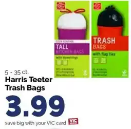 Harris Teeter Harris Teeter Trash Bags offer