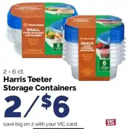 Harris Teeter Harris Teeter Storage Containers offer