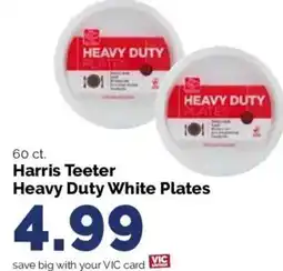 Harris Teeter Harris Teeter Heavy Duty White Plates offer