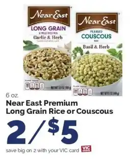 Harris Teeter Near East Premium Long Grain Rice or Couscous offer