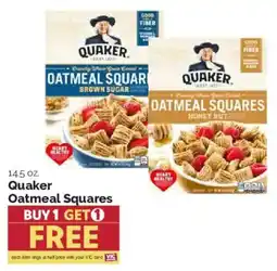 Harris Teeter Quaker Oatmeal Squares offer