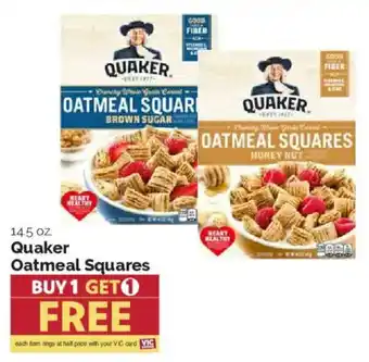 Harris Teeter Quaker Oatmeal Squares offer