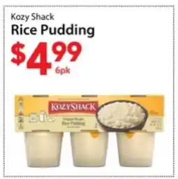 Three Guys from Brooklyn Kozy Shack Rice Pudding offer