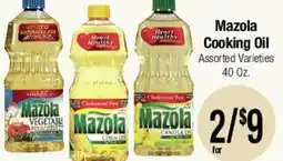 Big Saver Foods Mazola Cooking Oil offer