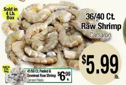 Big Saver Foods 36/40 Ct. Raw Shrimp offer