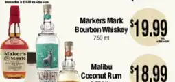 Big Saver Foods Markers Mark Bourbon Whiskey offer