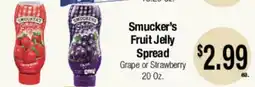 Big Saver Foods Smucker's Fruit Jelly Spread offer