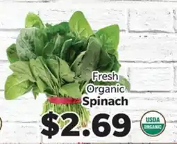 Living Fresh Market Fresh Organic Spinach offer