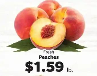Living Fresh Market Fresh Peaches offer