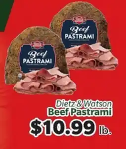 Living Fresh Market Dietz & Watson Beef Pastrami offer