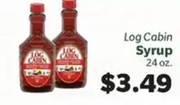 Living Fresh Market Log Cabin Syrup offer