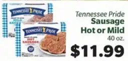 Living Fresh Market Tennessee Pride Sausage Hot or Mild offer
