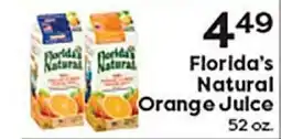 Rich's Fresh Market Florida's Natural Orange Juice offer