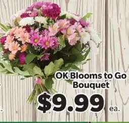 Living Fresh Market OK Blooms to Go Bouquet offer
