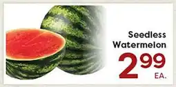 Rich's Fresh Market Seedless Watermelon offer