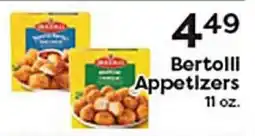 Rich's Fresh Market Bertolli Appetizers offer