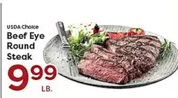 Rich's Fresh Market USDA Choice Beef Eye Round Steak offer