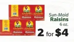 Living Fresh Market Sun-Maid Raisins offer