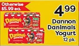 Rich's Fresh Market Dannon Danimals Yogurt offer