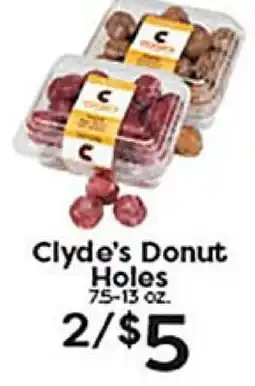 Rich's Fresh Market Clyde's Donut Holes offer