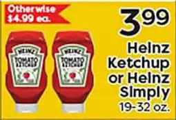 Rich's Fresh Market Heinz Ketchup or Heinz Simply offer