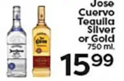 Rich's Fresh Market Jose Cuervo Tequila Silver or Gold offer