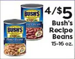 Rich's Fresh Market Bush's Recpie Beans offer