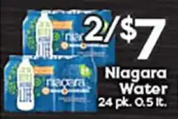 Rich's Fresh Market Niagara Water offer