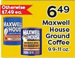 Rich's Fresh Market Maxwell House Ground Coffee offer