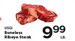 Rich's Fresh Market USGI Boneless Ribeye Steak offer
