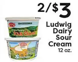 Rich's Fresh Market Ludwig Dairy Sour Cream offer
