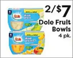 Rich's Fresh Market Dole Fruit Bowls offer