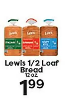 Rich's Fresh Market Lewis 1/2 Loaf Bread offer