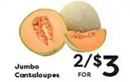 Rich's Fresh Market Jumbo Cantaloupes offer