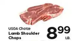 Rich's Fresh Market USDA Choice Lamb Shoulder Chops offer