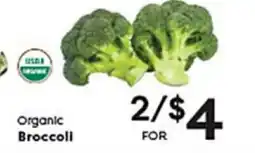 Rich's Fresh Market Organic Broccoli offer