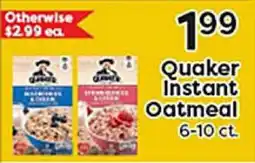 Rich's Fresh Market Quaker Instant Oatmeal offer