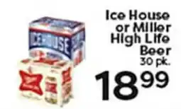 Rich's Fresh Market Ice House or Miller High Life Beer offer