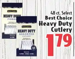 Eurofresh Market 48 ct. Select Best Choice Heavy Duty Cutlery offer
