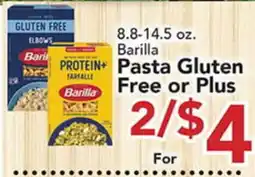 Eurofresh Market Barilla Pasta Gluten Free or Plus offer