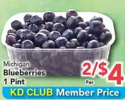 Eurofresh Market Michigan Blueberries offer