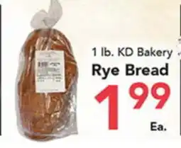 Eurofresh Market 1 lb. KD Bakery Rye Bread offer