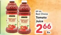 Eurofresh Market 64 oz. Best Choice Tomato Juice offer