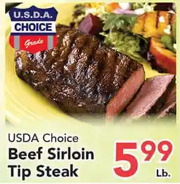 Eurofresh Market USDA Choice Beef Sirloin Tip Steak offer