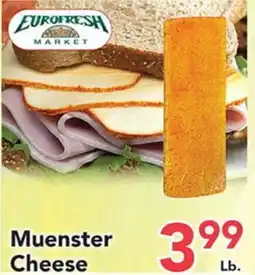 Eurofresh Market Muenster Cheese offer