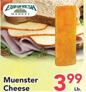Eurofresh Market Muenster Cheese offer