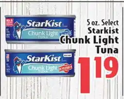 Eurofresh Market 5 oz. Select Starkist Chunk Light Tuna offer