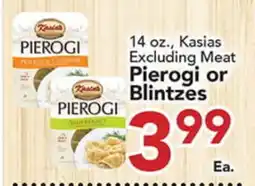Eurofresh Market Kasias Excluding Meat Pierogi or Blintzes offer