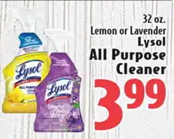 Eurofresh Market 32 oz. Lemon or Lavender Lysol All Purpose Cleaner offer