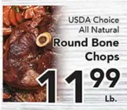 Eurofresh Market USDA Choice All Natural Round Bone Chops offer